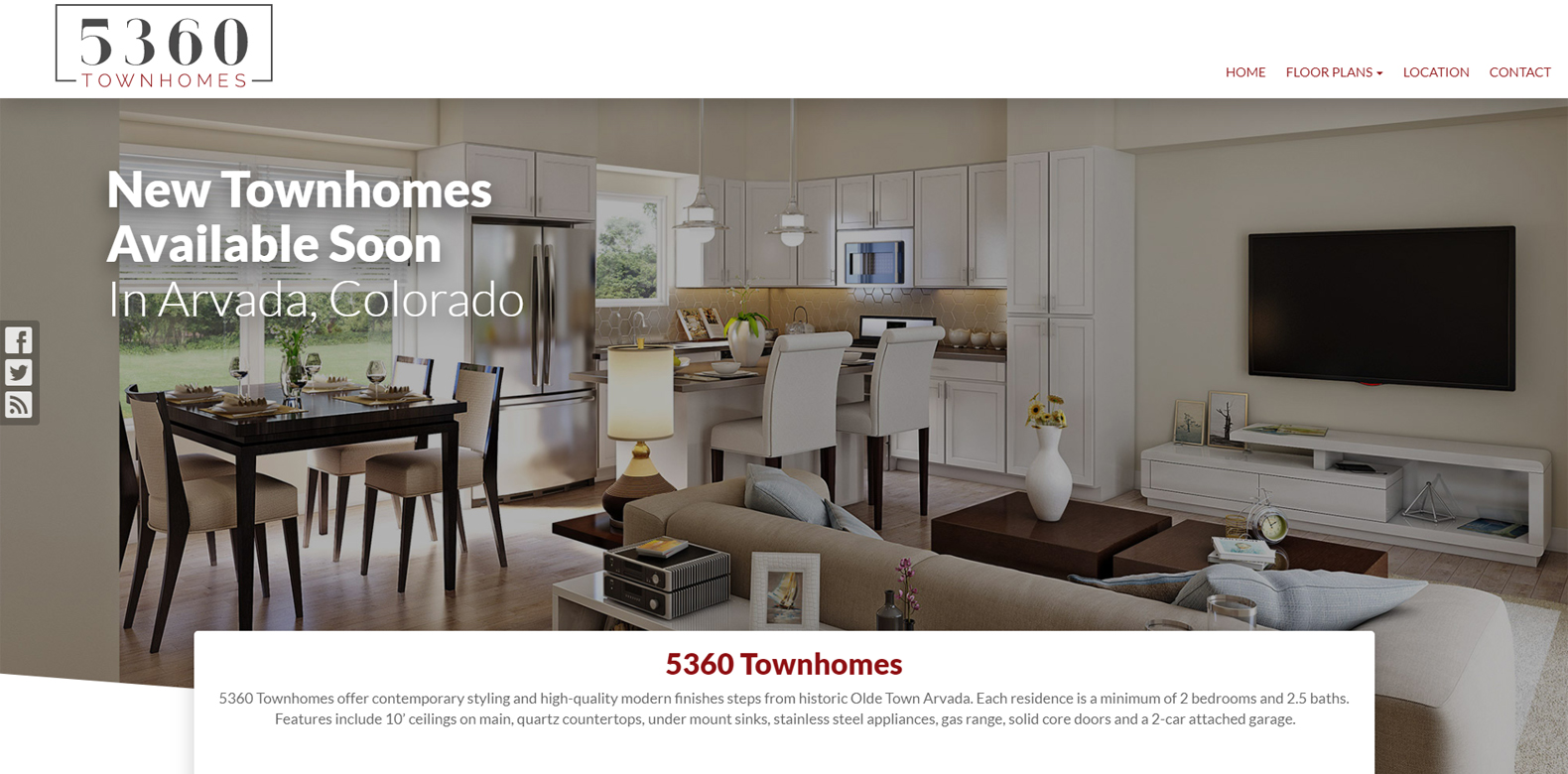 
New Website Launch: 5360 Townhomes