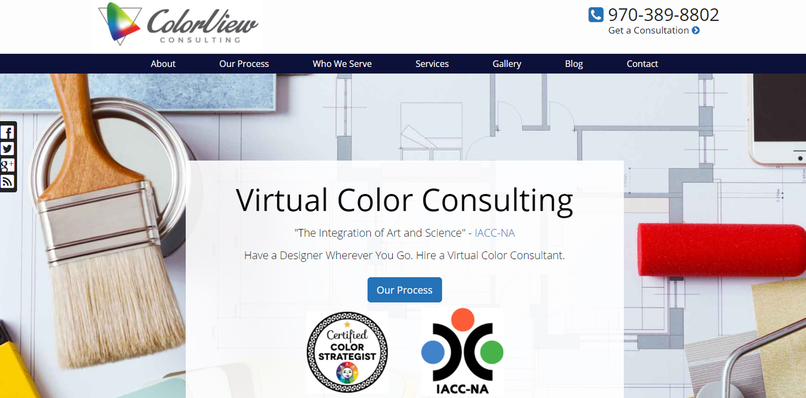 
New Website Launch: ColorView Consulting