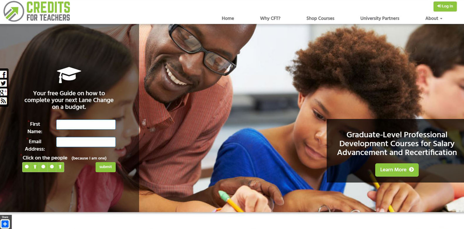 
New Website Launched: Credits for Teachers