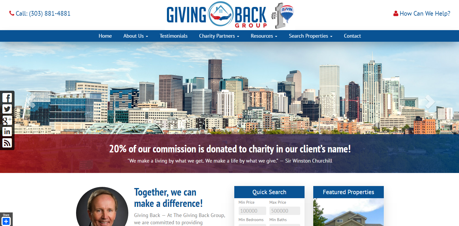 
    New Website Launched: Giving Back Group