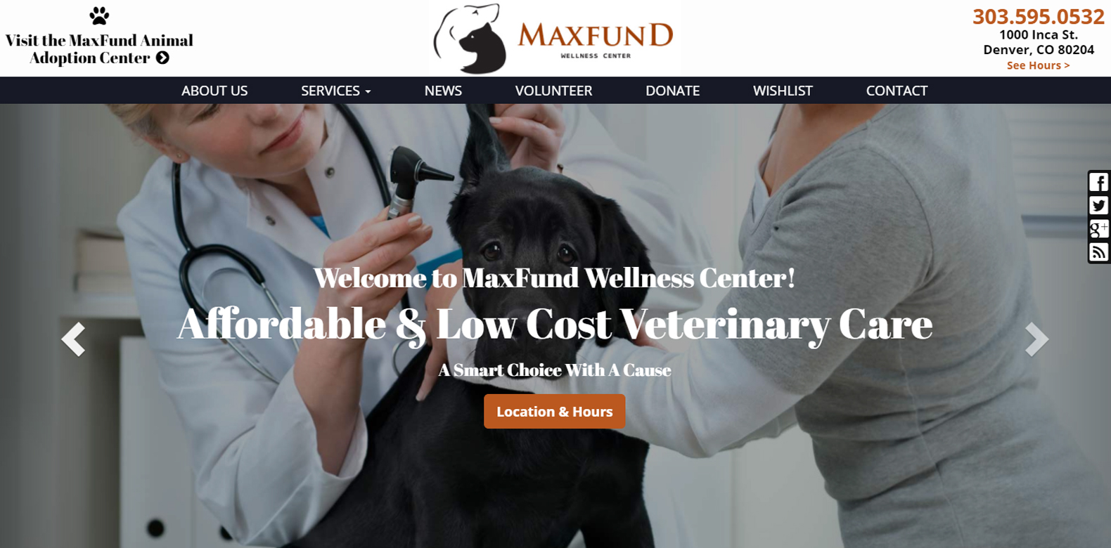 
New Website Launch: Maxfund Wellness Center