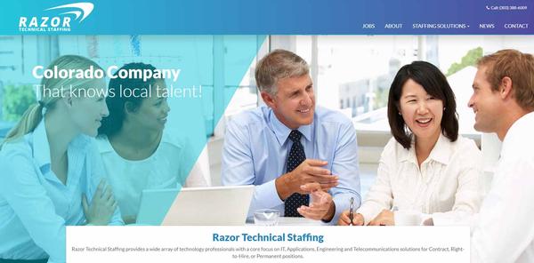 
New Website Launch: Razor Technical Staffing
