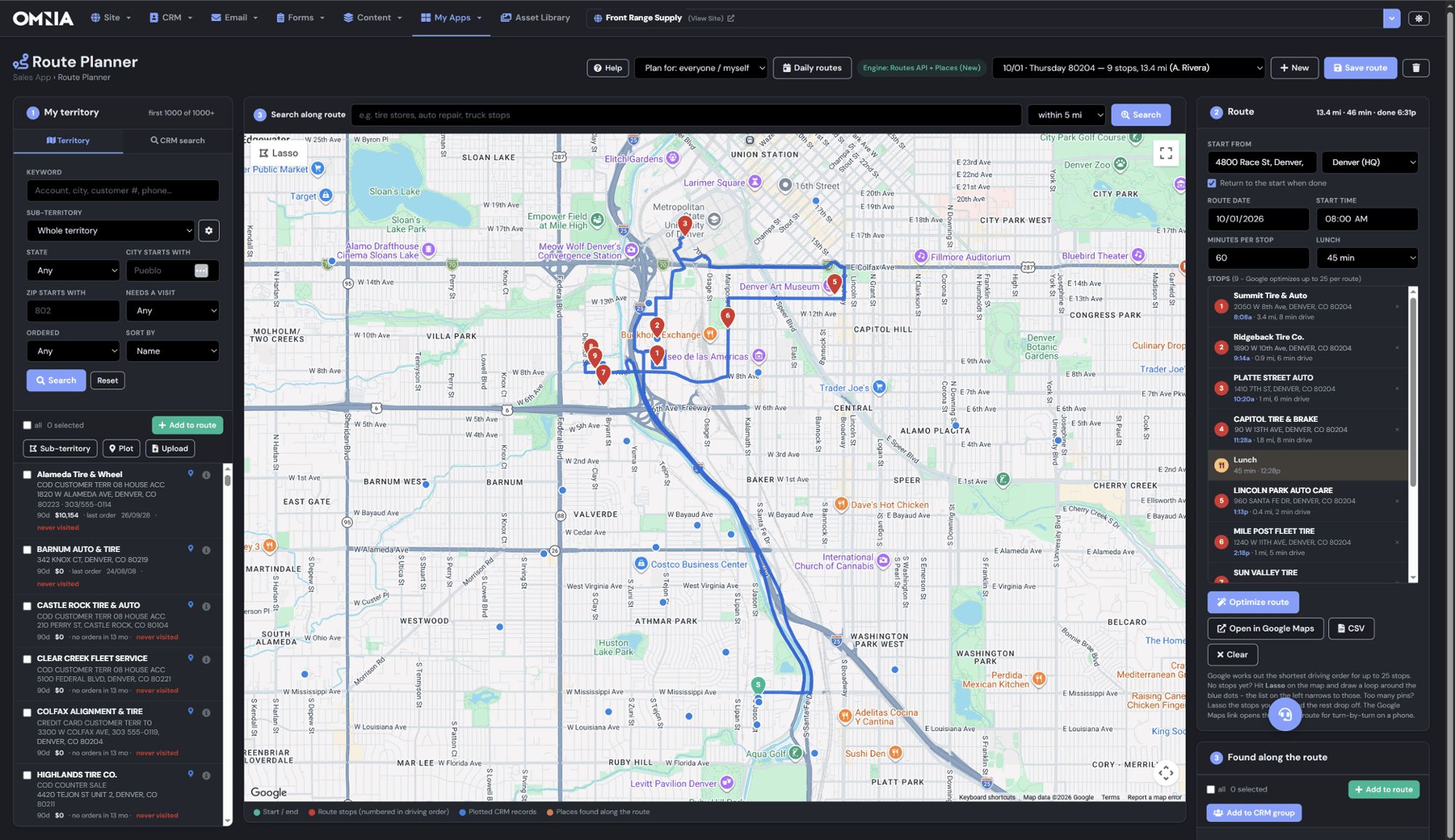 Route Planner