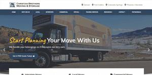 Moving Website Design