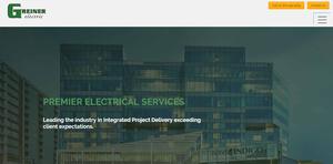 Greiner Electric Website Design Denver