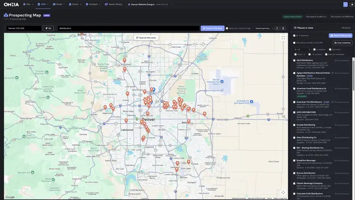 Prospecting Map