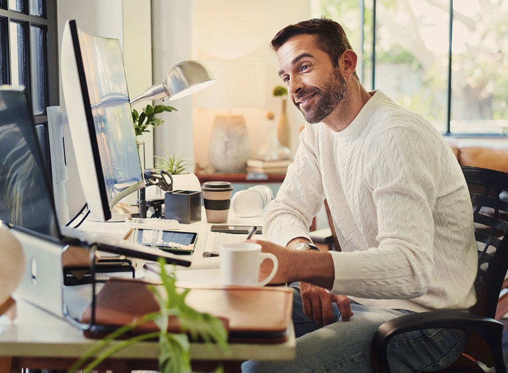 Omnia platform powering a live website